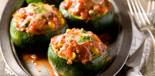 Lee más sobre el artículo Receta de zapallitos rellenos al microondas